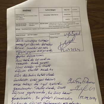 Doğtaş Mobilya Yemek Masam Yamuluyor