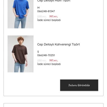 Mavi Online Shop 2 Ürünümü Teslim Etmeyip Parasını Da İade Etmedi