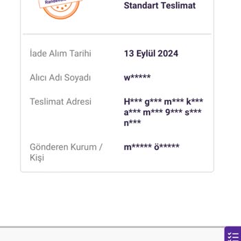 Aişe Tesettür (aisetesettur.com) Yanıltıcı Ürün Ve İade Sürecinde Mağduriyet