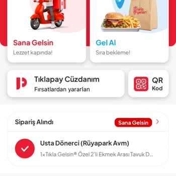 Tıkla Gelsin Siparişimin Olmadığını Söyledi Hesaptan Para Çekildi