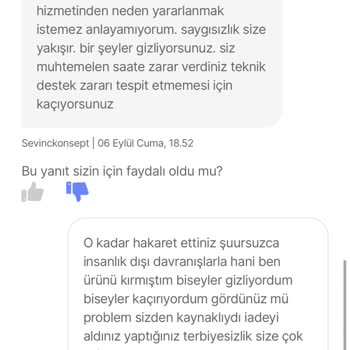 Hepsiburada Satıcısı Hakaret İçeren Mesajlar Gönderiyor