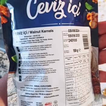 Emsal Kuruyemiş Cevizdeki Kurtlar