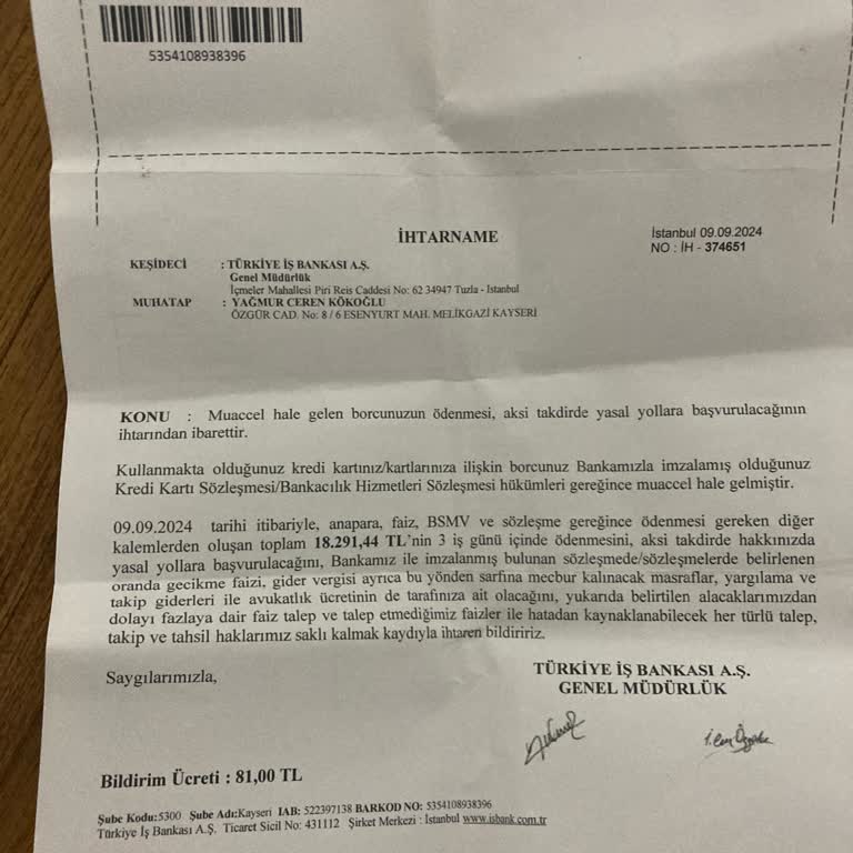 Herbalife Almış Olduğum Ürünleri İade Ettim Ama Ama Borç Geldi