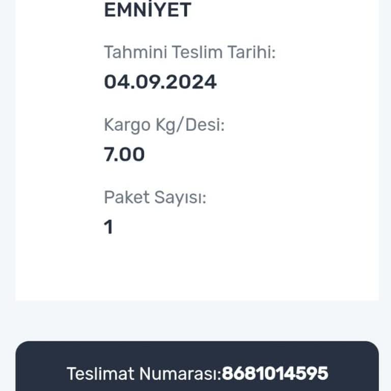 Aras Kargo Teslimat Süresi Problemi