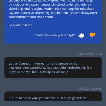 TurkNet Müşteri İlgi Alaka Sıfır