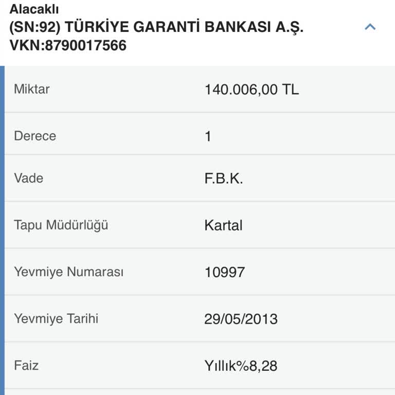Garanti BBVA İpotek Kaldırma Yapılmıyor