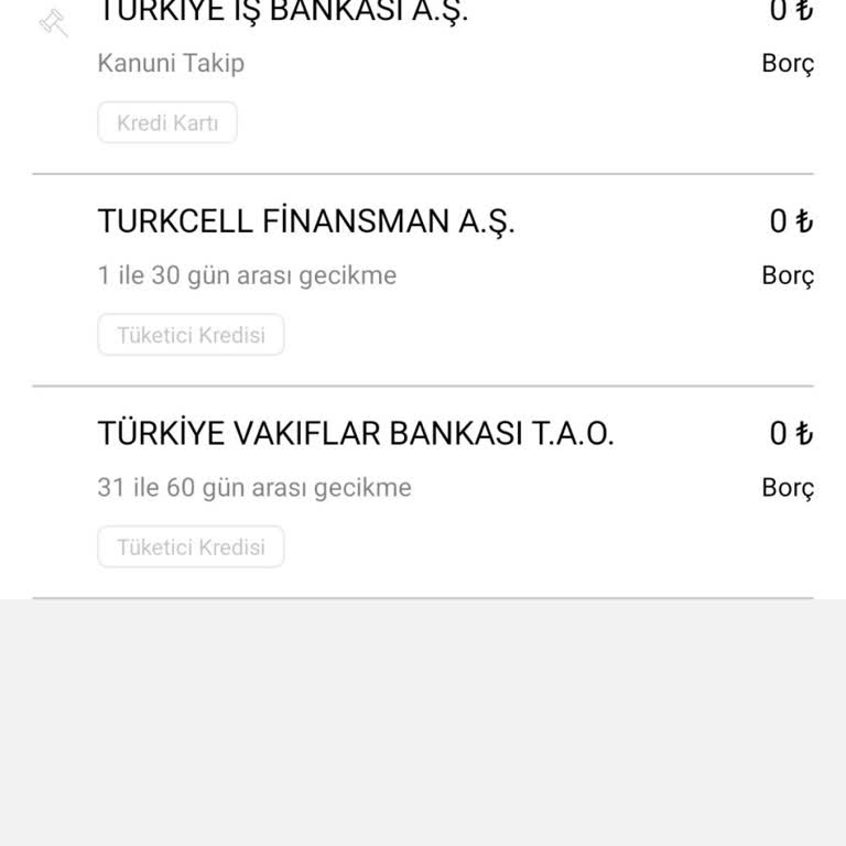Findeks Kredi Notu Findeks Düzeltilmesini İstiyorum