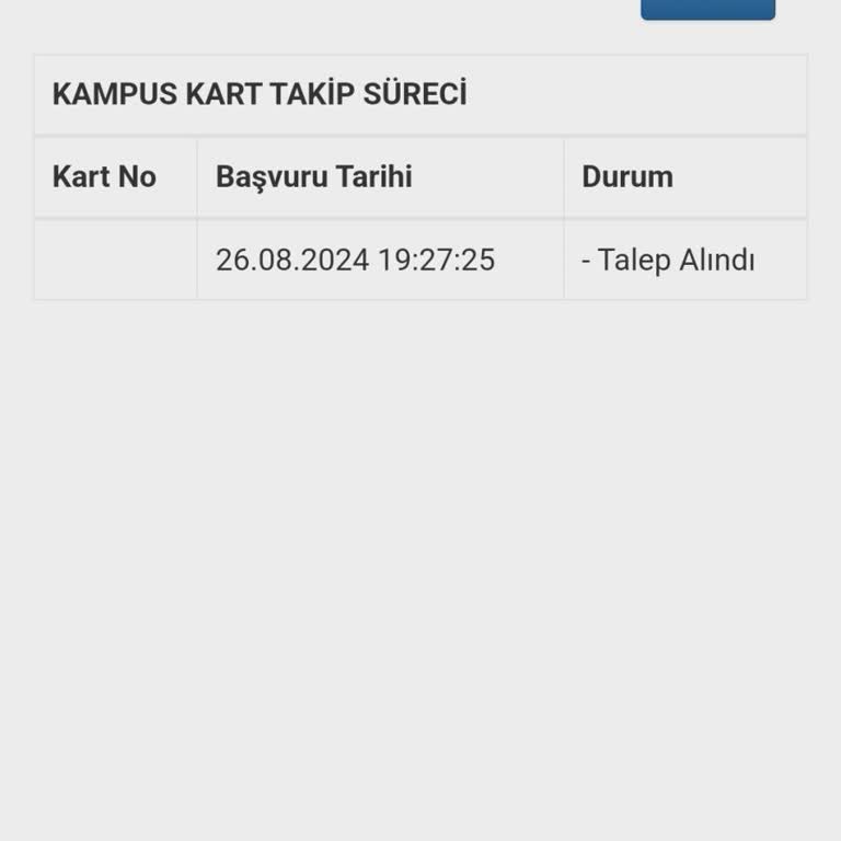 VakıfBank Kampüs Kart Gelmedi