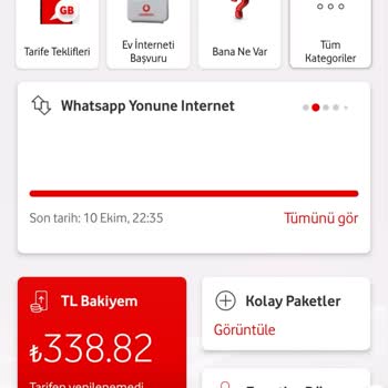 Vodafone Yanımda Uygulamasında Çift Çekim Sorunu