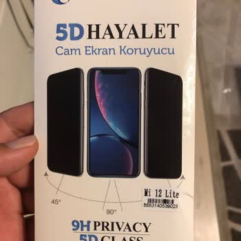 Trendyol Xiaomi Telefon İçin Alınan Ekran Koruyucu Parmak İzi Okuyucuyu Engelliyor
