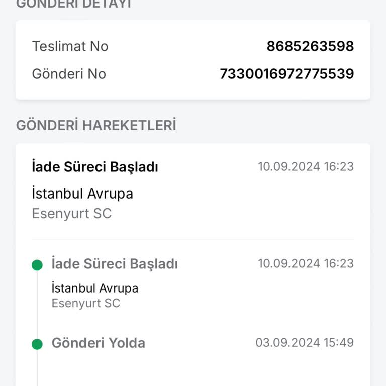 Trendyol Müşteri Hizmetleri İlgisizliği