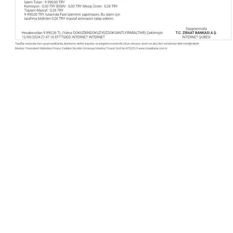 Sipay Para Yatırma Sorunları