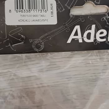 Koçtaş Körüklü Taşlı Lavabo Evyesi Çok Kalitesiz Akıtıyor Ve De Defolu!