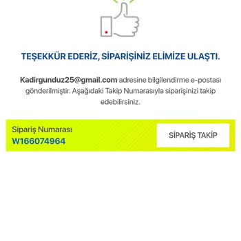D&R Siparişi Onayladı Ama Gözükmüyor