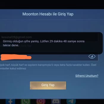 Moonton Yardım Edin Lütfen