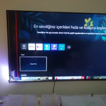 Samsung TV Yere Düşmesi