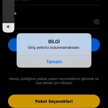 TOD Tv Ücretini Ödediğim Uygulamaya Giriş Engeli Aldım