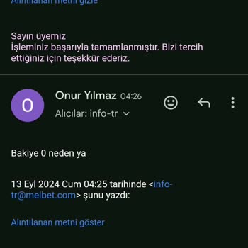 Melbet Paraya El Koydu (38000)