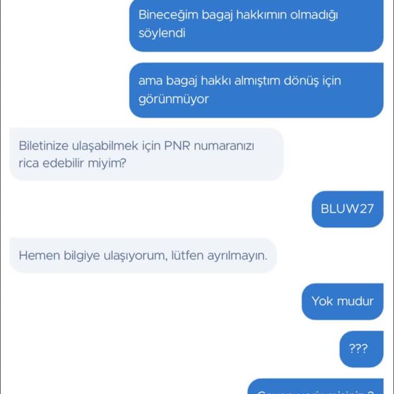 Obilet Yanlış Yönlendirme Maddi Zarar