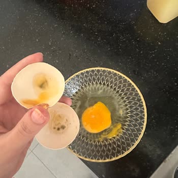 Raya Organik Bebeğime Yedirdiğim Yumurtaların Küflü Çıkması.