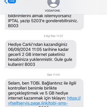 Vodafone'un Hediye İnternet Yanıltmacası