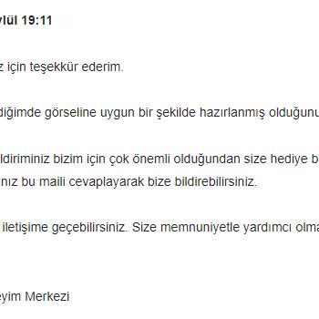 Çiçek Sepeti Onaylanmayan Kötü Ürünü Yolluyor