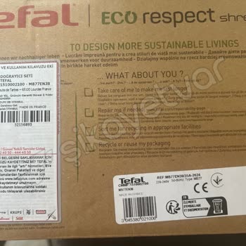 Tefal Rende Kullanım Sorunları Ve İade Talebi