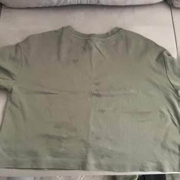 Maviden Aldığım Tişörtte Ter Lekesi Oluştu Ve Çıkmadı