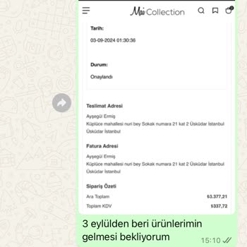 Mai Collection Ürünlerimi Kargoya Vermiyor!
