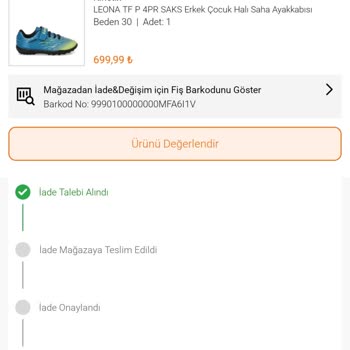 Kinetix Çocuk Ayakkabısı 1 Ayda Dağıldı