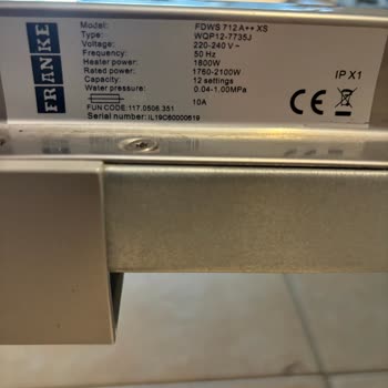Franke Bulaşık Makinesi Sepet Paslanması