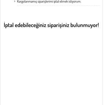 Sefamerve Kargo İptal Olmuyor!