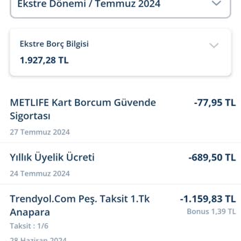 Denizbank Kart Aidatı Alınması