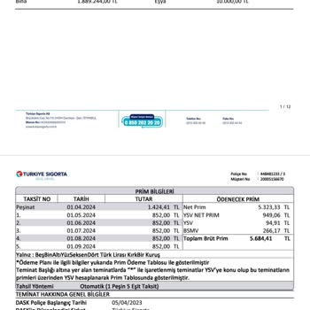 Halkbank Zorunlu Konut Sigortası