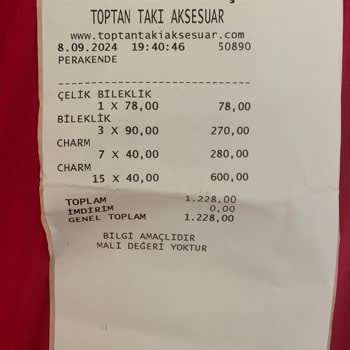 Toptan Takı Aksesuar Mağazada İade Ve Değişim Sorunu Yaşadım