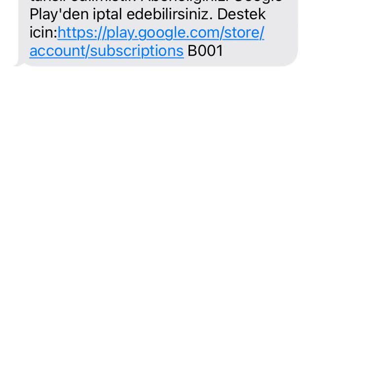 Google Play Hesabından Abonelik İptali Gerçekleştiremiyorum. İ