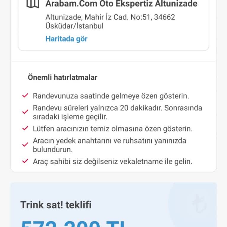arabam.com Trink Satın Rezil Liği