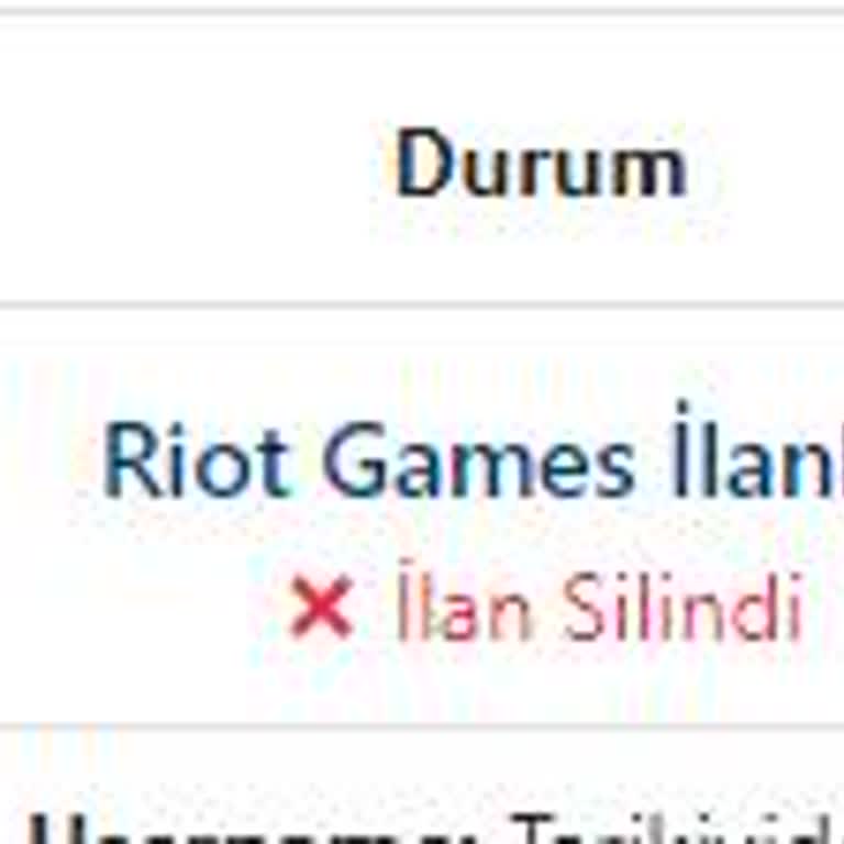 GamerMarkt İlanım Sürekli Yayından Kaldırılıyor
