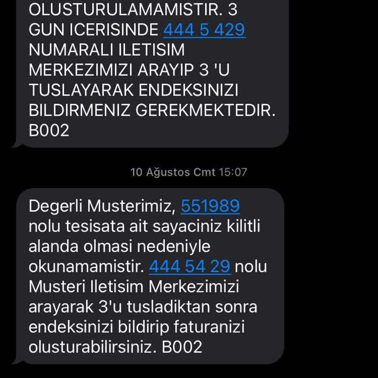 Kayseri Gaz Doğalgaz Sayaç Okuma Sorunu Ve Hizmet Eksikliği