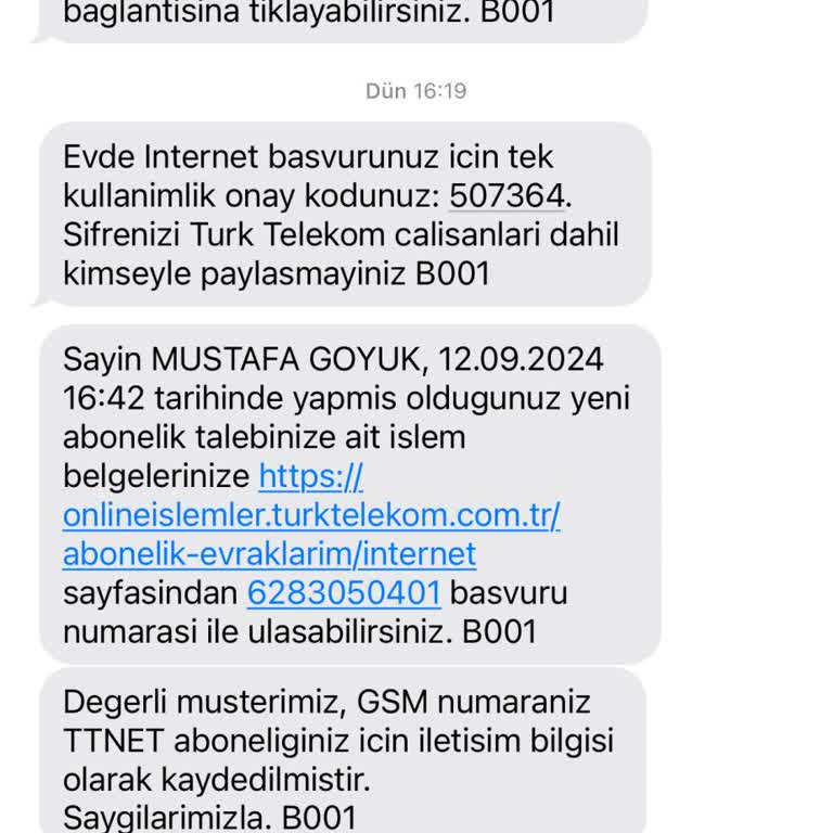 Türk Telekom İnternet Başvurusu Adı Altında Vakit Öldürme