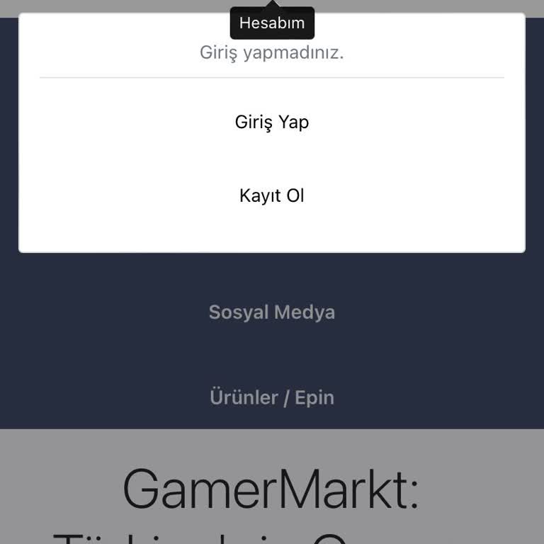GamerMarkt Bakiyem İçeride Kaldı