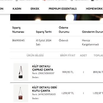 Yargıcı Online Alışveriş Tedarik Ve Sevkiyat Sorunu