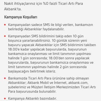 Akbank Kampanyası Hakkında Bilgi Eksikliği Ve İade Sorunu