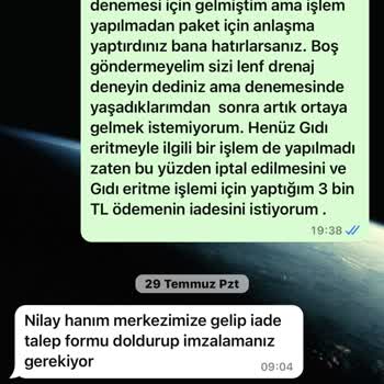 Medica Derma Yaptırmadığım İşlemin Ödemesini İade Edin Artık Yeter