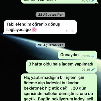 Medica Derma Yaptırmadığım İşlemin Ödemesini İade Edin Artık Yeter