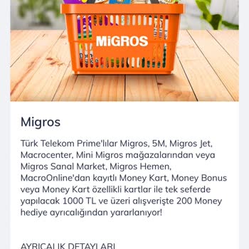 Migros Money Kampanya Sorunu