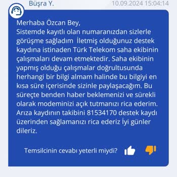 TurkNet 13 Gündür İnternet Sorunu Çözülmüyor Ve Yanıltıcı Bilgi Veriliyor