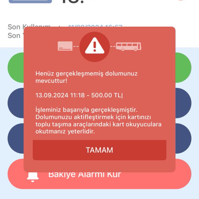 Mardin Kart Online Bakiye Yükleme Sorunu