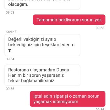 Yemeksepeti Üzerinden Verilen Sipariş Yanlış Geldi Ve İletişim Sorunu Yaşandı