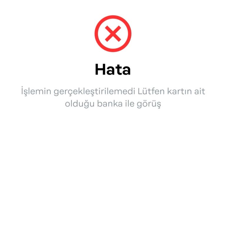 Ziraat Kredi Kartı İle Papara'ya Para Yükleyemiyorum